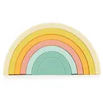 Bieco Silicone Rainbow skládací duha 12 m+ Tropical Vibes 6 ks