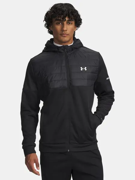 Men's Under Armour UA Armour Flc Pro Utility Sweatshirt FZ-BLK - Men's