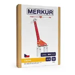 Merkur Detská kovová stavebnica Mini ZOO - Žirafa, 42 dielikov