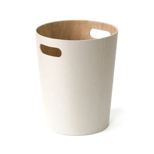 Toro Koš na odpadky 25 x 25 x 30 cm papír + lepenka 1 ks krémově bílý