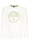 NORTH SAILS LONG-SLEEVED T-SHIRT FOR KIDS, WHITE