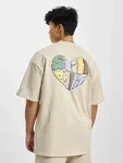 DEF T-Shirt Heart Sand