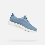 Light blue women's sneakers Geox Spherica Plus - Women's