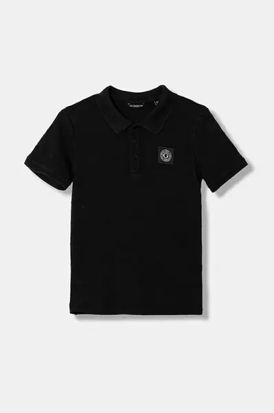 Dětská bavlněná polokošile Guess