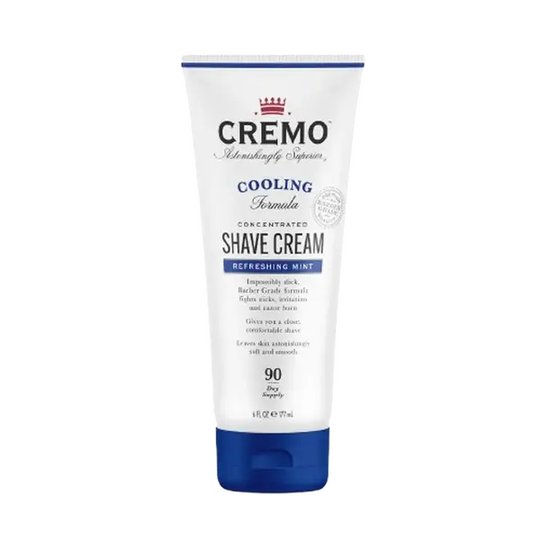 CREMO Cooling shave cream refreshing mint - Krém na holení 177 ml