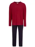 Dagi Dlhé pyžamo  námornícka modrá / červená