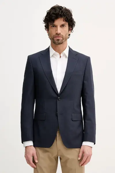 Bunda s prímesou vlny BOSS H-Hutson-251