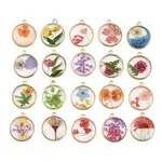 Alloy Epoxy Resin Pendants