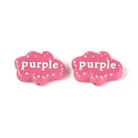 Printed Opaque Resin Beads