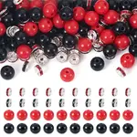 100Pcs 2 Colors Opaque Acrylic Beads