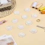 10Pcs Polyester Embroider Thread Iron on/Sew On Patches