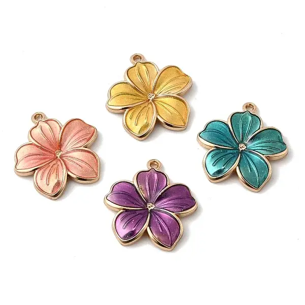 Alloy Enamel Pendants