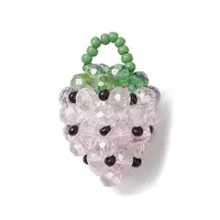 Glass Seed Beaded Pendants