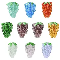 10Pcs 10 Colors Handmade Lampwork Beads