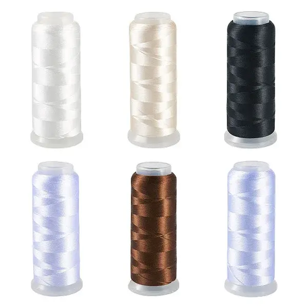 6Rolls 6 Colors Velour Yarn