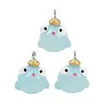 Marine Series Transparent Resin Pendants