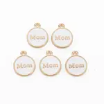 Mother's Day Alloy Enamel Charms