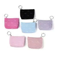 Bowknot Pattern Corduroy Wallets