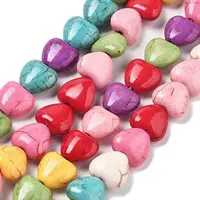 Synthetic Turquoise Beads Strands