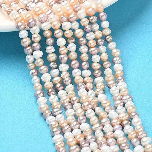 Natural Cultured Freshwater Pearl Beads Strands