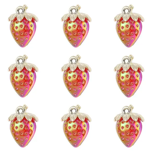 10Pcs Transparent Acrylic Pendants