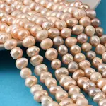 Natural Cultured Freshwater Pearl Beads Strands