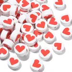 100Pcs Handmade Polymer Clay Beads