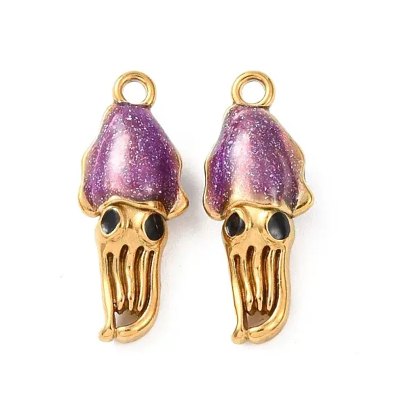 304 Stainless Steel Enamel Pendants