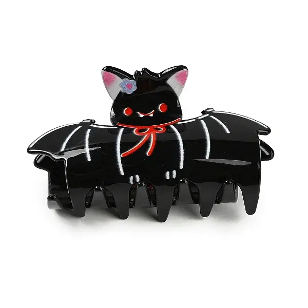 Halloween Themes Acrylic Claw Hair Clips