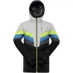 ALPINE PRO FEEDR Pánská lyžařská bunda, černá, velikost