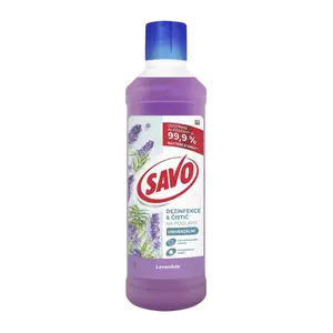 SAVO desinfekce a čistič na podlahy Levandule 1 l