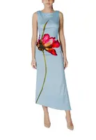 Desigual maxi šaty s květinovým vzorem