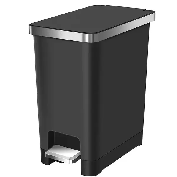 Odpadkový koš Eko Hana slim 10l černý 637710