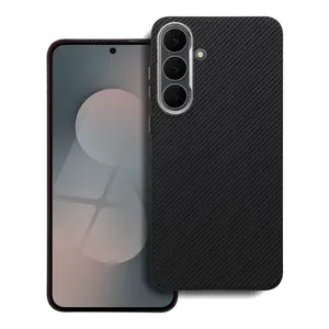 Pouzdro Case KEVLAR compatible with MagSafe pro Samsung Galaxy A17, černá
