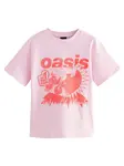 Next Tričko 'Oasis License Band'  ružová / jasne červená