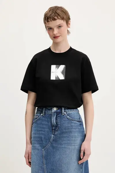 Bavlněné tričko Karl Lagerfeld Jeans