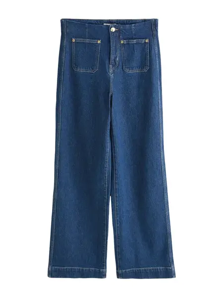 Next Džínsy  modrá denim