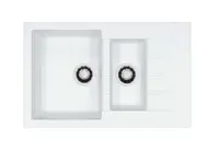 Alveus Cadit - Granitový drez 79x50 cm, Quick-Close, glacier 1149166