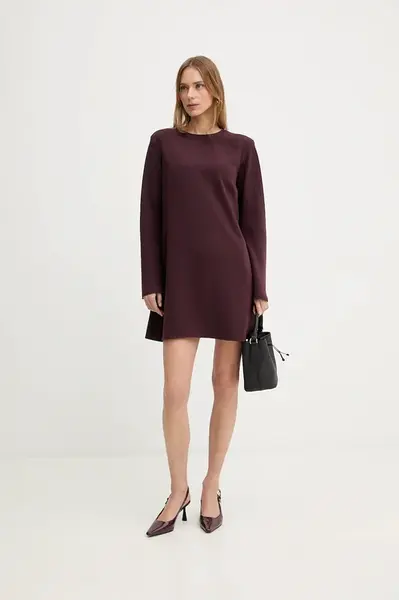 Kožená kabelka BOSS Lenah SM Bucket