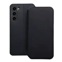 Flipové pouzdro Dual Pocket pro Samsung Galaxy S23+, černá