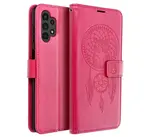Flipové pouzdro MEZZO pro Samsung Galaxy A13 4G, dreamcatcher magenta
