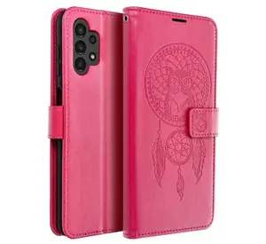 Flipové pouzdro MEZZO pro Samsung Galaxy A13 4G, dreamcatcher magenta
