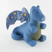 Tikiri rozprávkový drak z prírodnej kaučukovej gumy - Tmavý