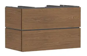 Hansgrohe Xilesa E - Umývadlová skrinka, 62x98x55 cm, 2 zásuvky, kašmírový dub 54302550