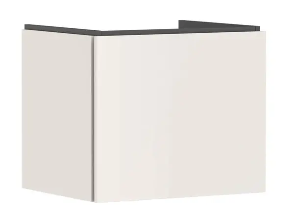 Hansgrohe Xilesa E - Umývadlová skrinka, 50x58x47 cm, 1 zásuvka, matná béžová 54253780