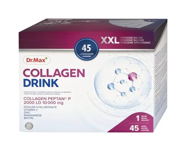 Dr. Max Collagen Drink XXL 45 sáčků