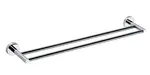 Sapho X-Round - Držiak uterákov dvojitý, dĺžka 66 cm, chróm XR423