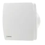 Sapho Lex - Kúpeľňový ventilátor axiálny s časovačom, 15 W, biela LX102