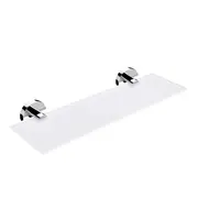 Nimco Unix - Polička, délka 40 cm, matné sklo/chrom UN 13091B-40-26