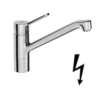 Hansa Primo - Páková dřezová baterie, pro beztlaké ohřívače, chrom 49491103